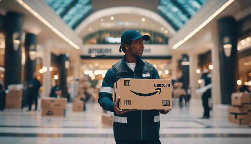 amazon s innovative mall deliveries
