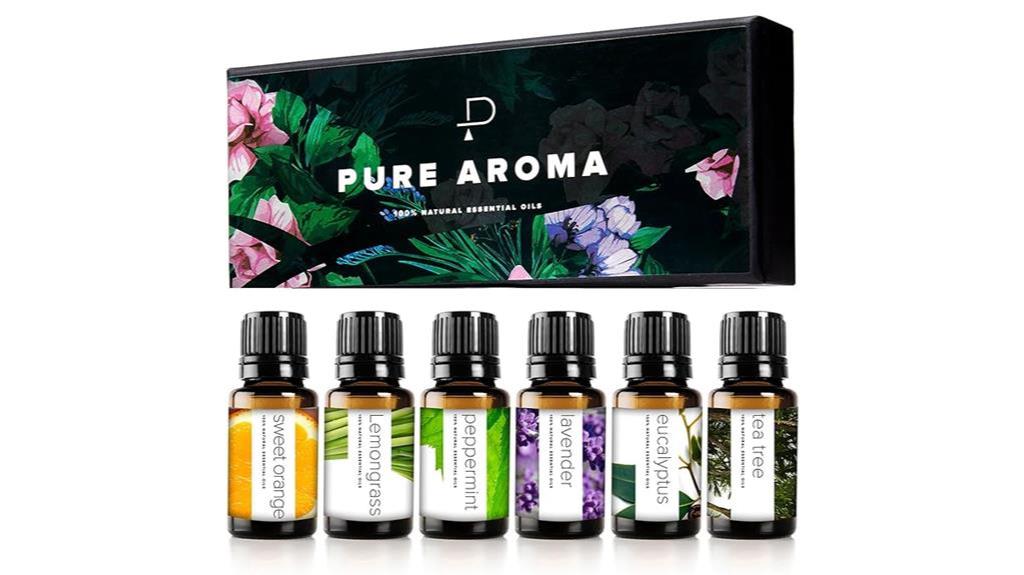 aromatherapy gift set oils