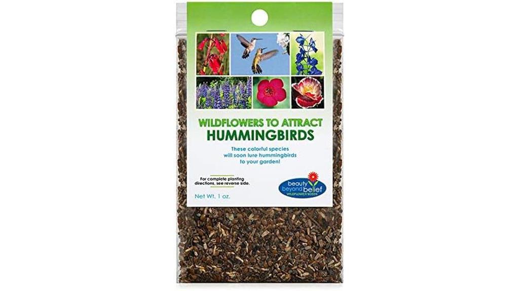 attract hummingbirds with seeds