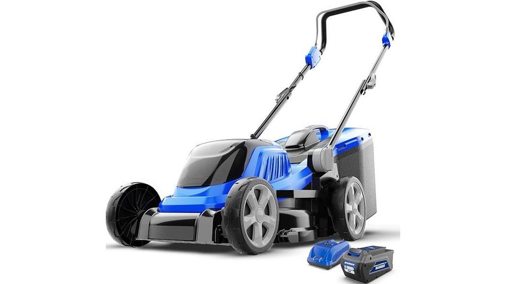 battery operated electric mower
