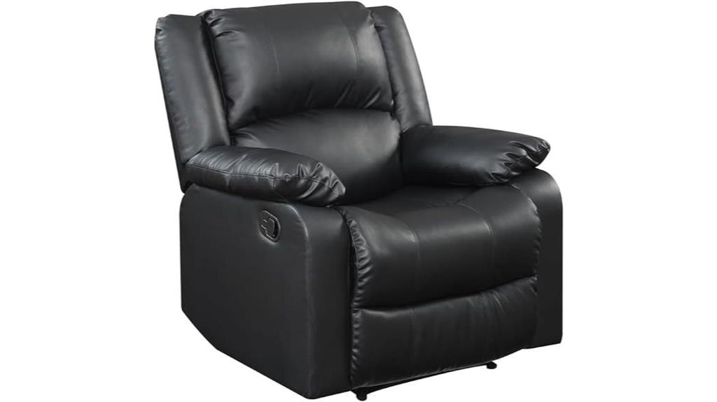 comfortable manual recliner chair