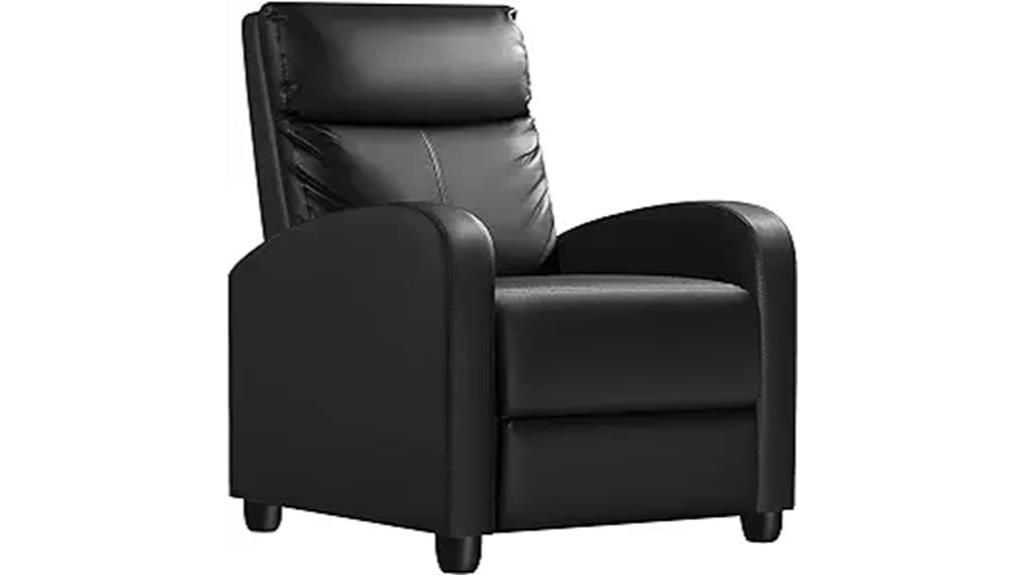 comfortable recliner chair description