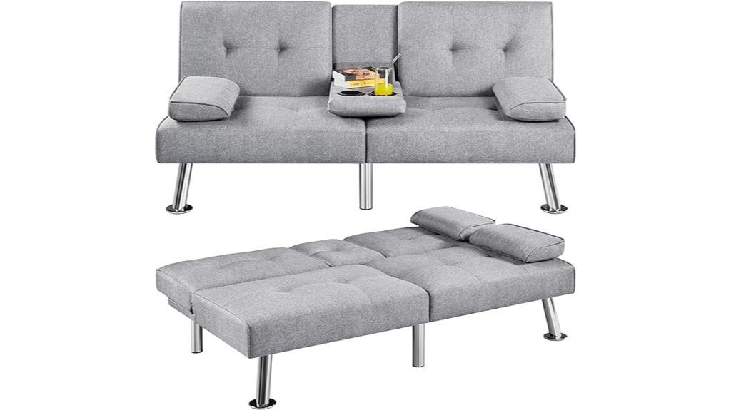 convertible sofa bed option