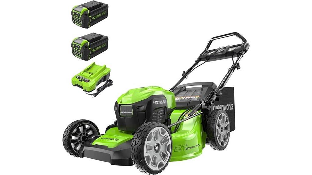 cordless lawn mower set