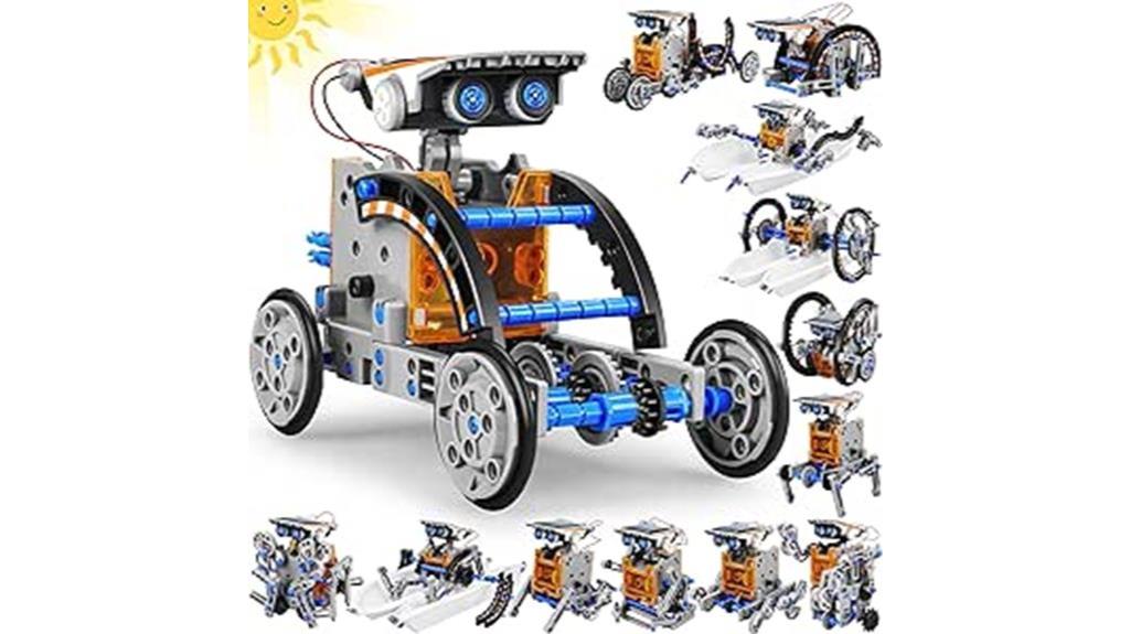 educational solar powered robot toys