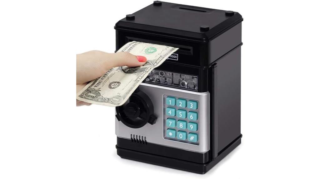 electronic coin money bank