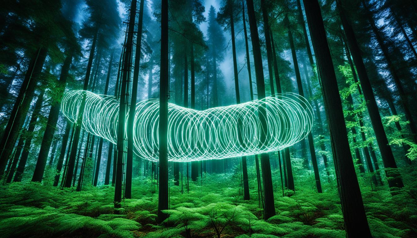 forests might serve as enormous neutrino detectors