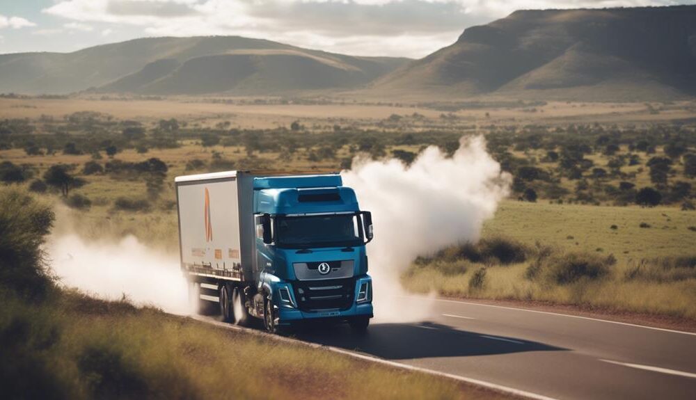hydrogen truck in south africa