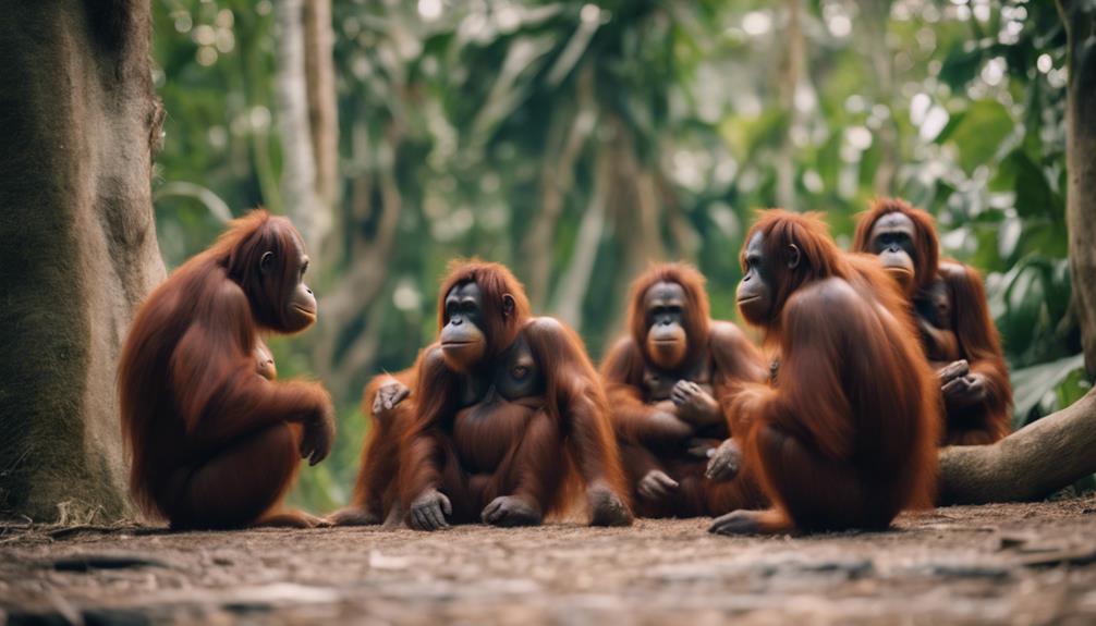 orangutans innovative communication methods