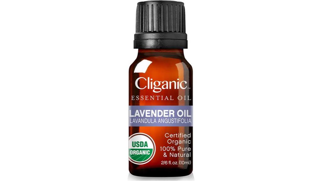 organic lavender oil product