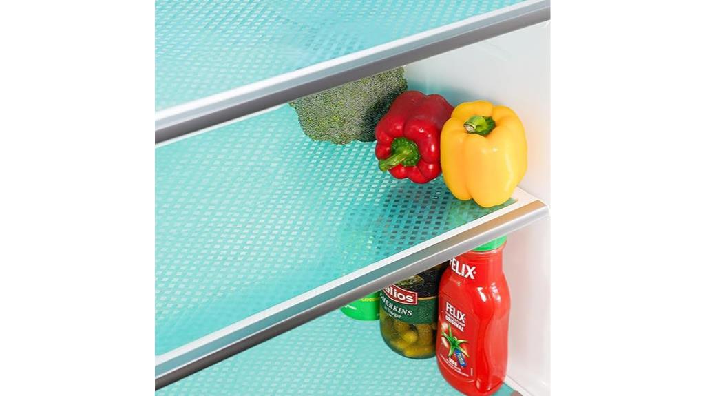refrigerator liners for easy cleaning