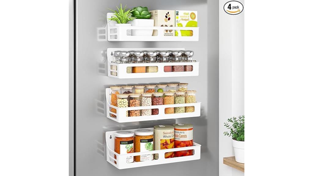 refrigerator spice rack organizer