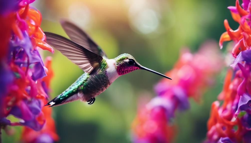 selecting hummingbird friendly flowers wisely