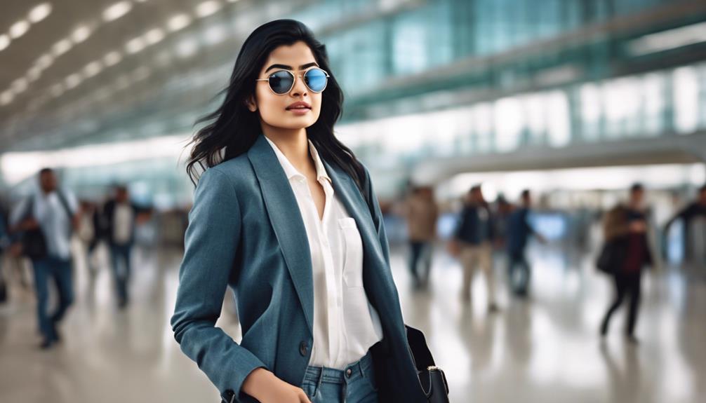 stylish airport outfit inspiration
