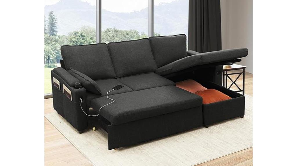 versatile 2 in 1 sleeper sofa