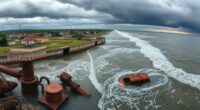 sea level rise threatens military bases