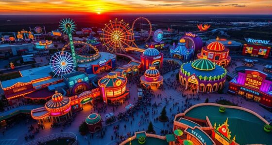 theme park franchise economics