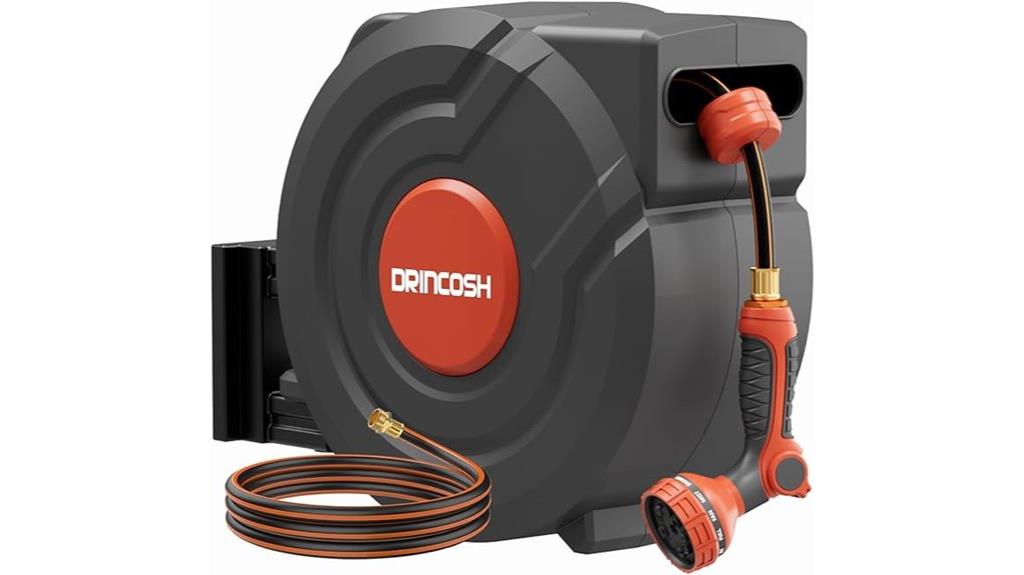 130 ft retractable hose