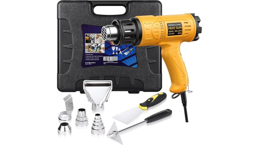 1800w heat gun accessories