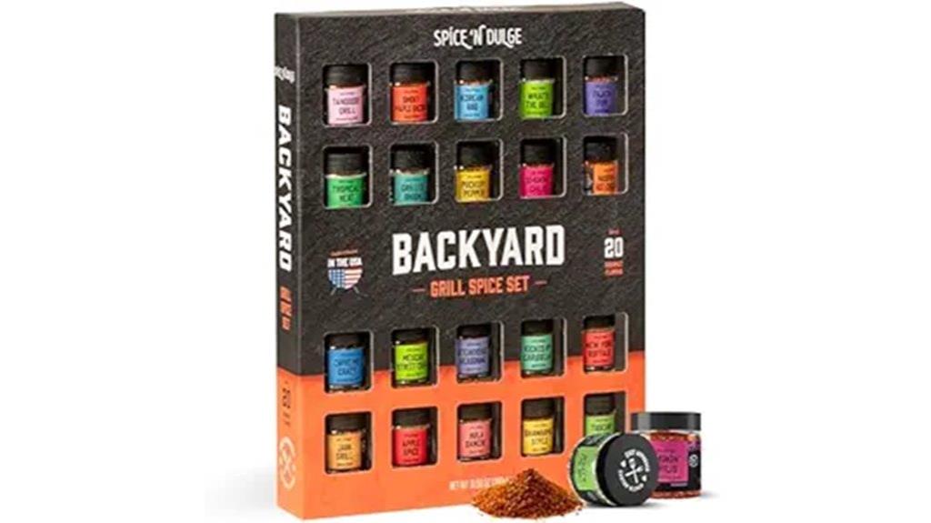 20 seasoning grilling spice set