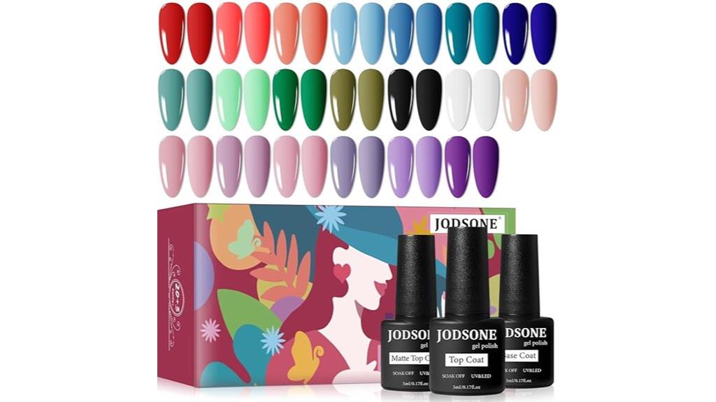 23 piece gel nail kit