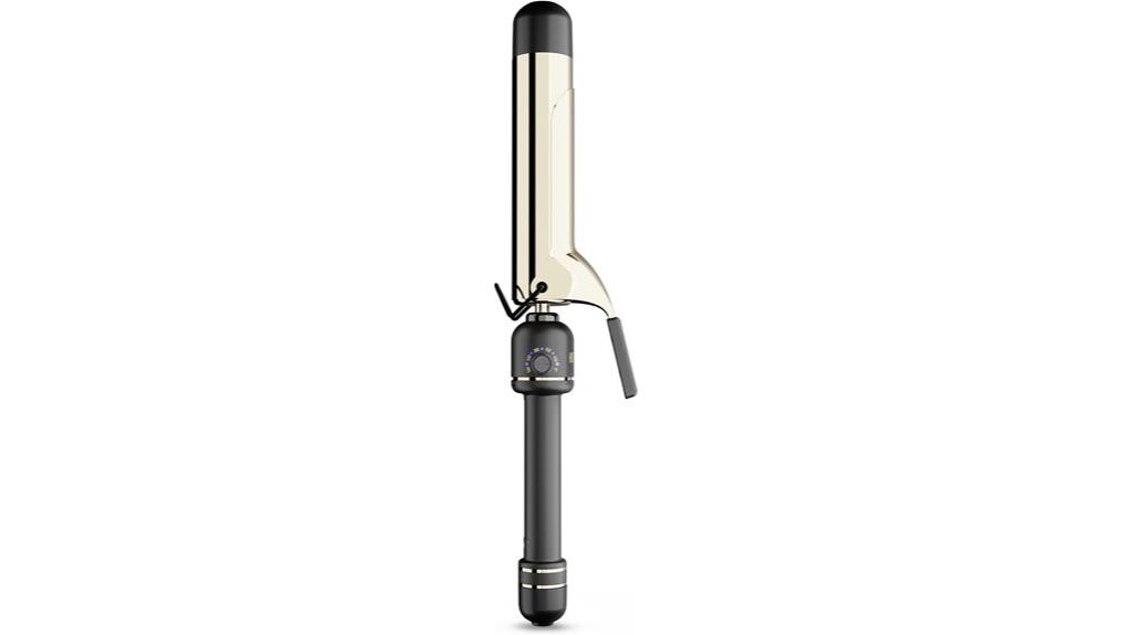 24k gold extended curling iron
