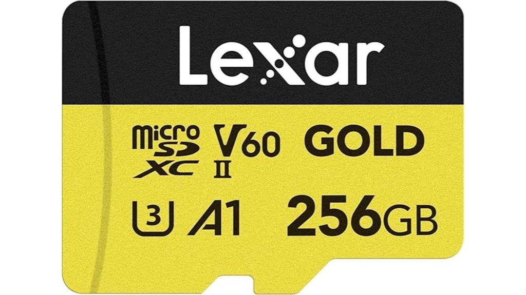 256gb gold micro sd