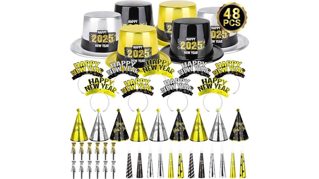 48 piece new year s party