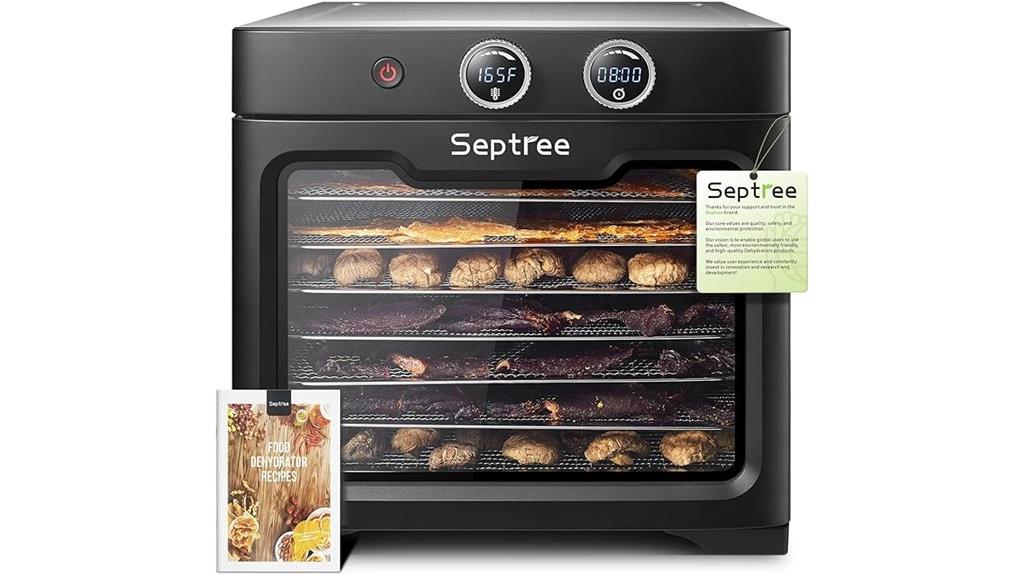 8 tray food dehydrator