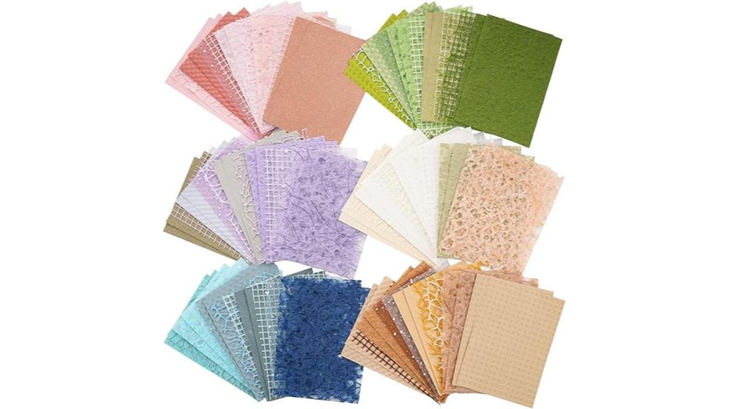 96 sheets scrapbook mesh
