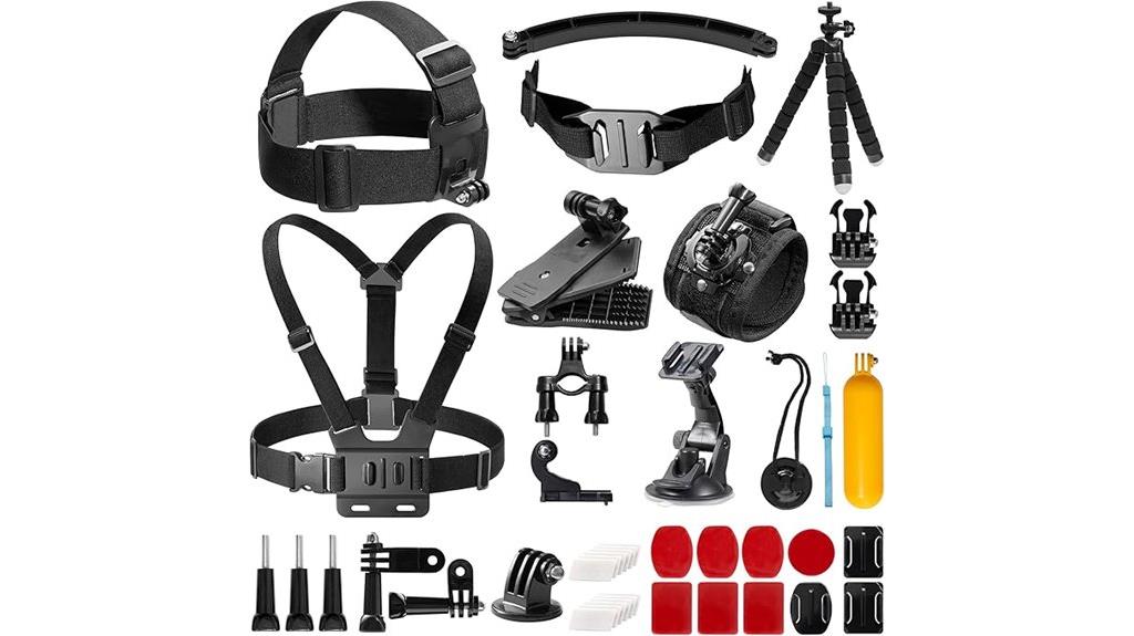 action camera accessory kit