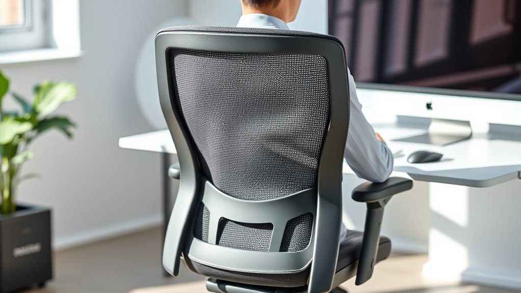 adjustable breathable ergonomic features