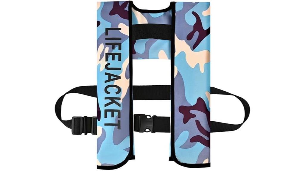 adult inflatable kayak pfd