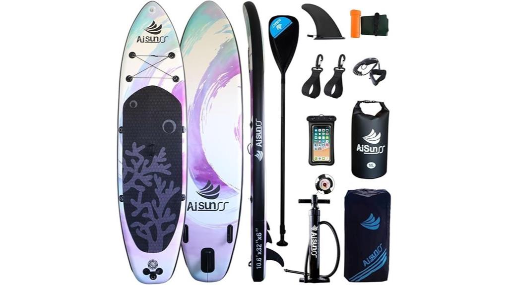 adult inflatable paddle board