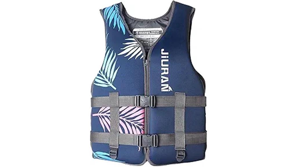 adult kayaking vest with straps