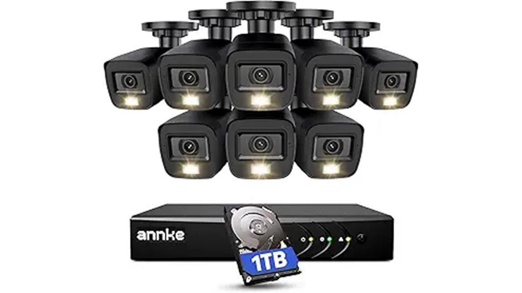 ai detected 8 camera system