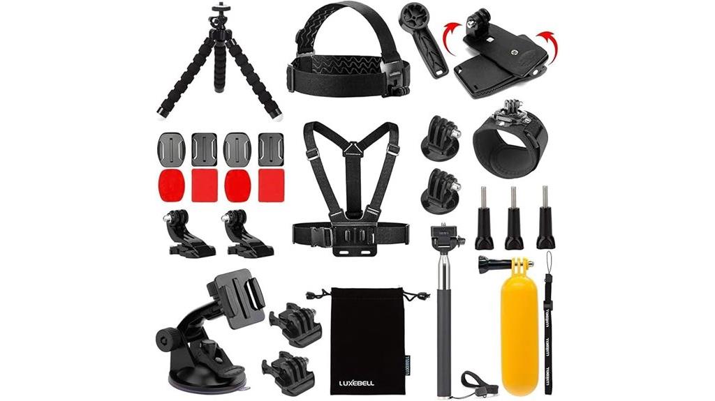 akaso camera accessory kit