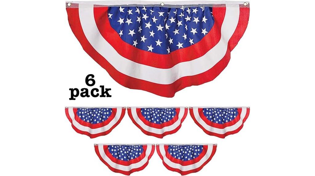 american flag banner set