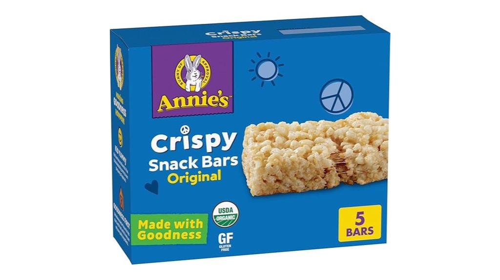 annies organic crispy bars