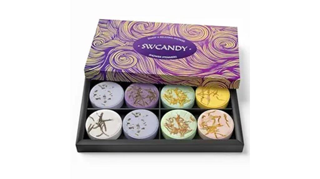 aromatherapy shower steamer pack
