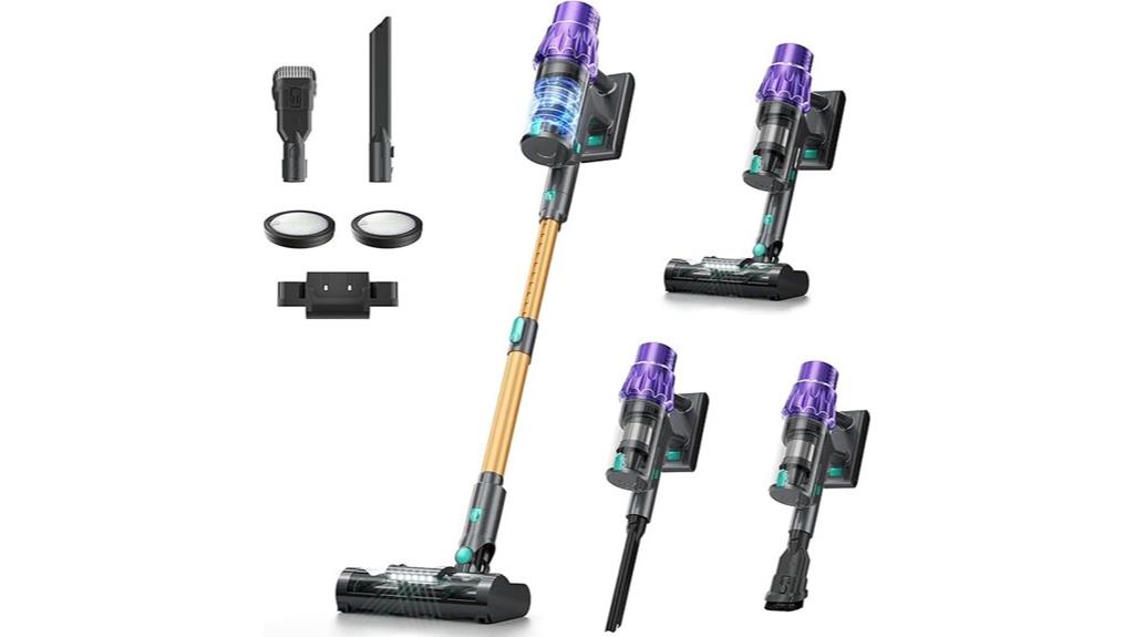 auto dust detection vacuum