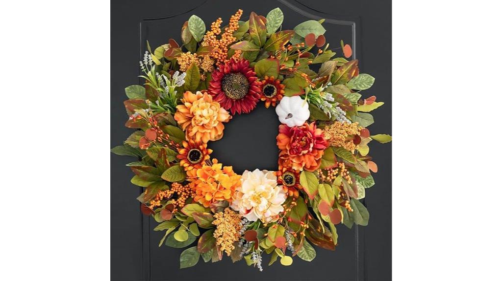 autumn front door decor