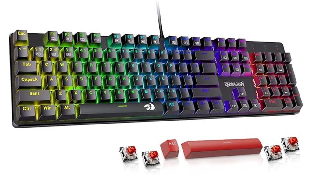 backlit hot swappable keyboard