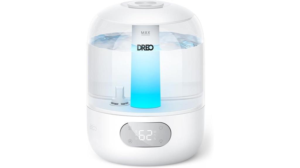 bedroom humidifier with large tank