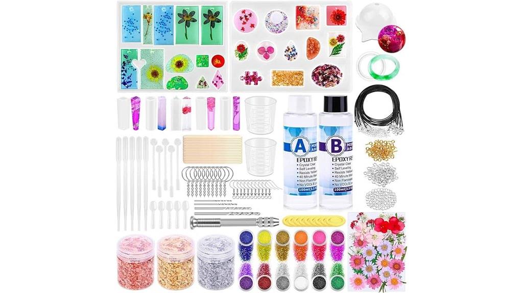 beginner resin art kit