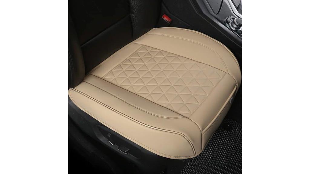 beige front panther cushion