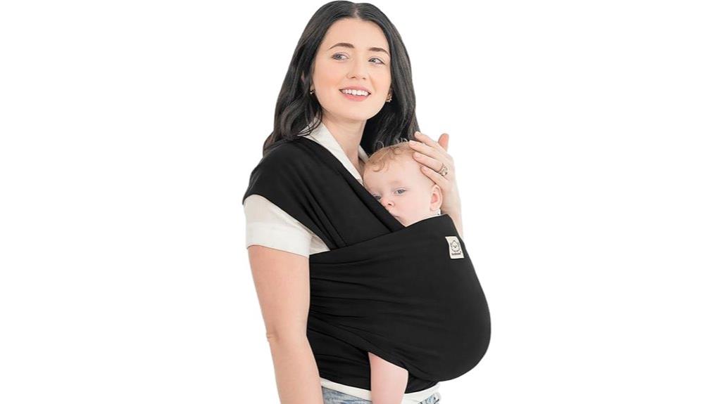 black all in one baby carrier