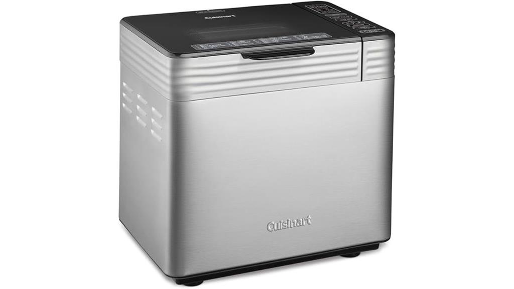 bread maker with sixteen options