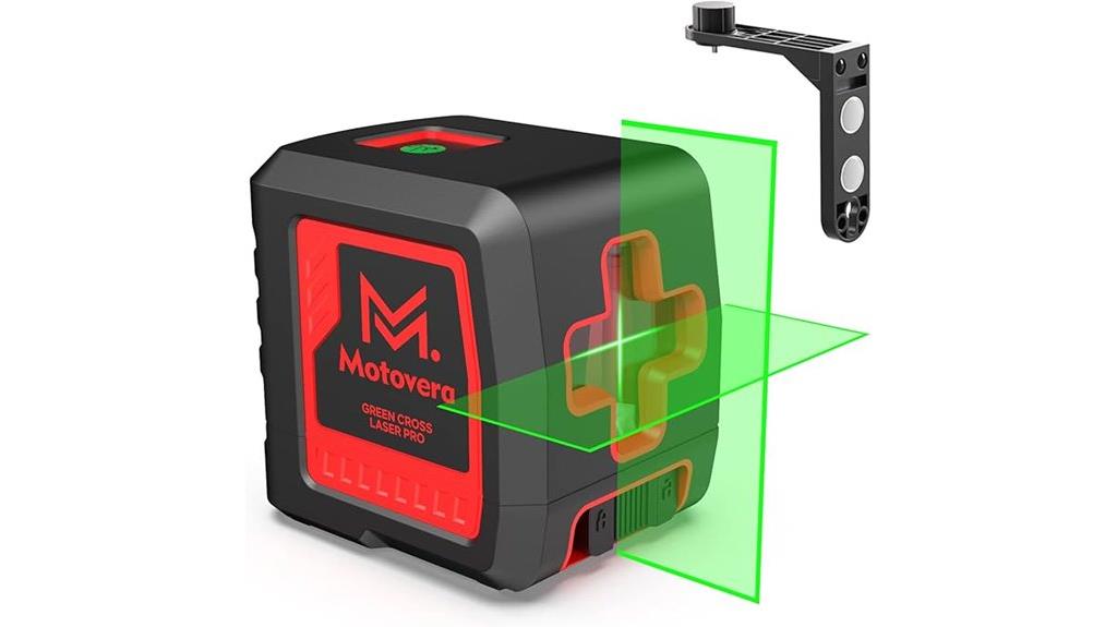 bright green self leveling laser