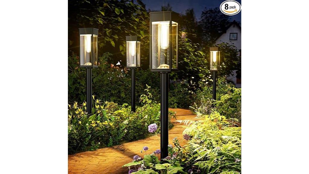 bright waterproof garden lights